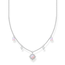 Load image into Gallery viewer, Thomas Sabo Necklace Pink Stone Silver