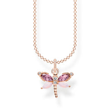 Load image into Gallery viewer, Thomas Sabo Necklace Dragonfly Rose Gold