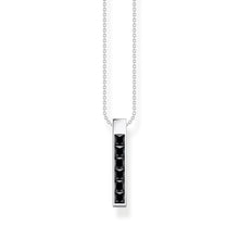 Load image into Gallery viewer, THOMAS SABO Heritage Black Bar Necklace