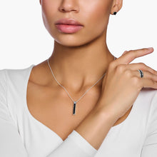 Load image into Gallery viewer, THOMAS SABO Heritage Black Bar Necklace