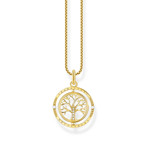 Thomas Sabo Necklace Tree of love gold