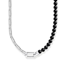 Load image into Gallery viewer, THOMAS SABO Rebel Onyx Bead Necklace