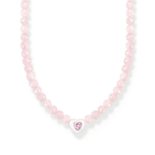 Load image into Gallery viewer, THOMAS SABO Choker Heart With Pink Pearls
