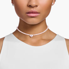 Load image into Gallery viewer, THOMAS SABO Choker Heart With Pink Pearls