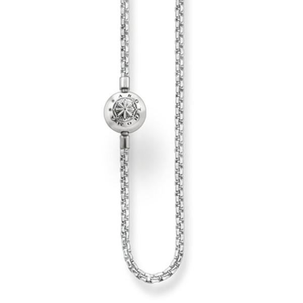 Silver Polished Karma Anklet 26cm