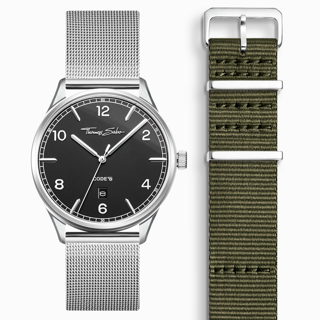 Thomas Sabo Watch Band "Code TS Nato Khaki"