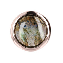 Load image into Gallery viewer, Bronzallure Labradorite Bezel Set Ring