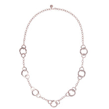 Load image into Gallery viewer, Bronzallure Linked Circle Necklace