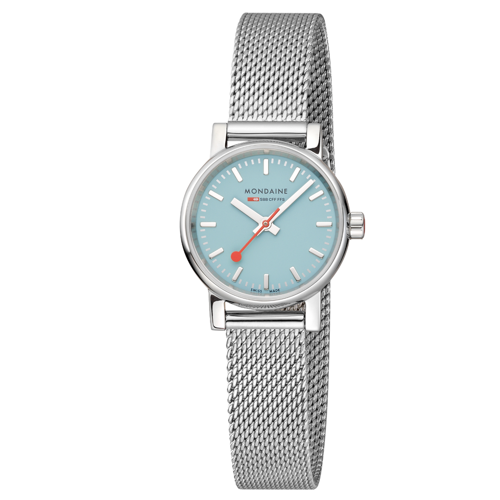 Mondaine Official Swiss Railways Evo2 26mm Dusk Blue Watch