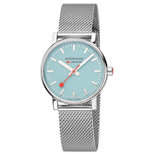 Load image into Gallery viewer, Mondaine Official Swiss Railways Evo2 35mm Dusk Blue Watch