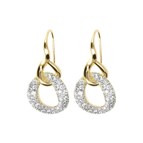 Bronzallure Moments of Light Golden Earrings| The Jewellery Boutique