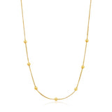 Ania Haie Modern Beaded Necklace - Gold