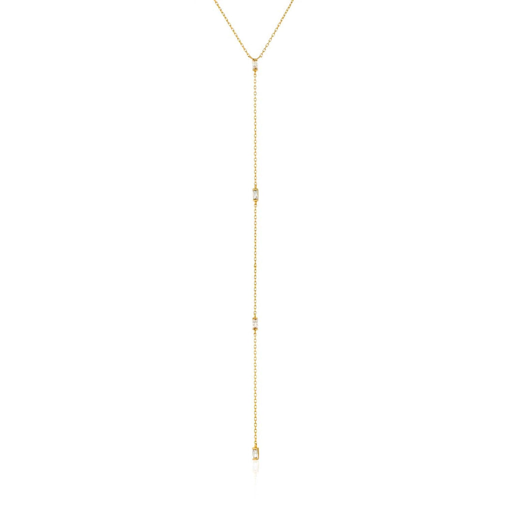 Ania Haie Glow Y Necklace - Gold