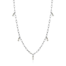 Load image into Gallery viewer, Ania Haie Glow Drop Necklace - Silver