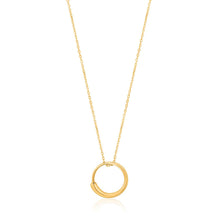 Load image into Gallery viewer, Ania Haie Luxe Circle Necklace  - Gold