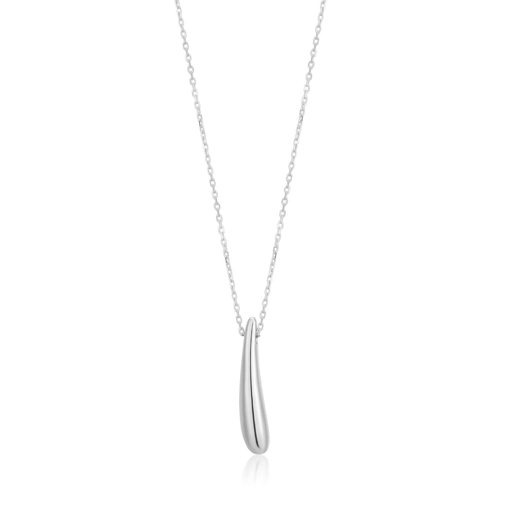 Ania Haie Luxe Drop Necklace  - Silver