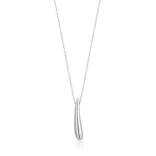 Load image into Gallery viewer, Ania Haie Luxe Drop Necklace  - Silver