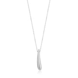 Ania Haie Luxe Drop Necklace - Silver