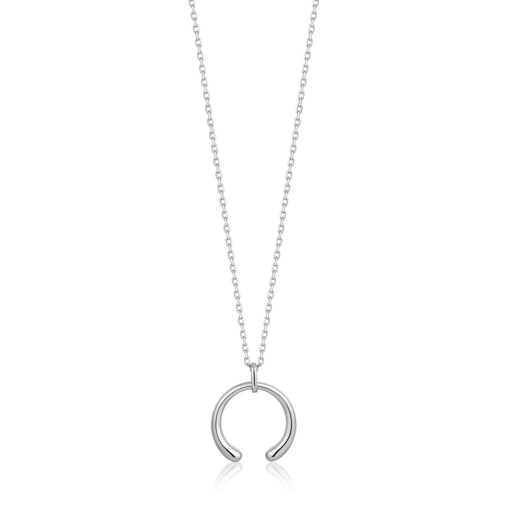 Ania Haie Luxe Curve Necklace  - Silver