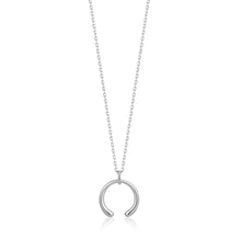 Load image into Gallery viewer, Ania Haie Luxe Curve Necklace  - Silver