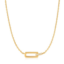Load image into Gallery viewer, Gold Glam Interlock Necklace