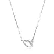 Load image into Gallery viewer, Ania Haie Silver Wave Link Necklace