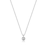 Ania Haie Silver Orb Drop Pendant Necklace