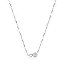 Load image into Gallery viewer, Ania Haie Silver Orb Sparkle Pendant Necklace