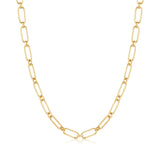 Ania Haie Gold Cable Connect Chunky Chain Necklace