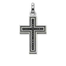 Load image into Gallery viewer, Thomas Sabo Pendant &quot;Black Cross Pave&quot;