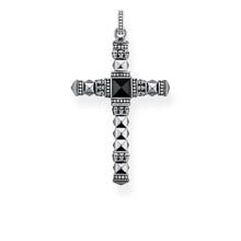 Load image into Gallery viewer, Thomas Sabo Pendant &quot;Ethnic Cross Black Medium&quot;
