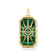 Load image into Gallery viewer, THOMAS SABO Pendant compass star green