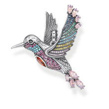 Load image into Gallery viewer, Thomas Sabo Pendant Colourful Hummingbird Silver TPE875