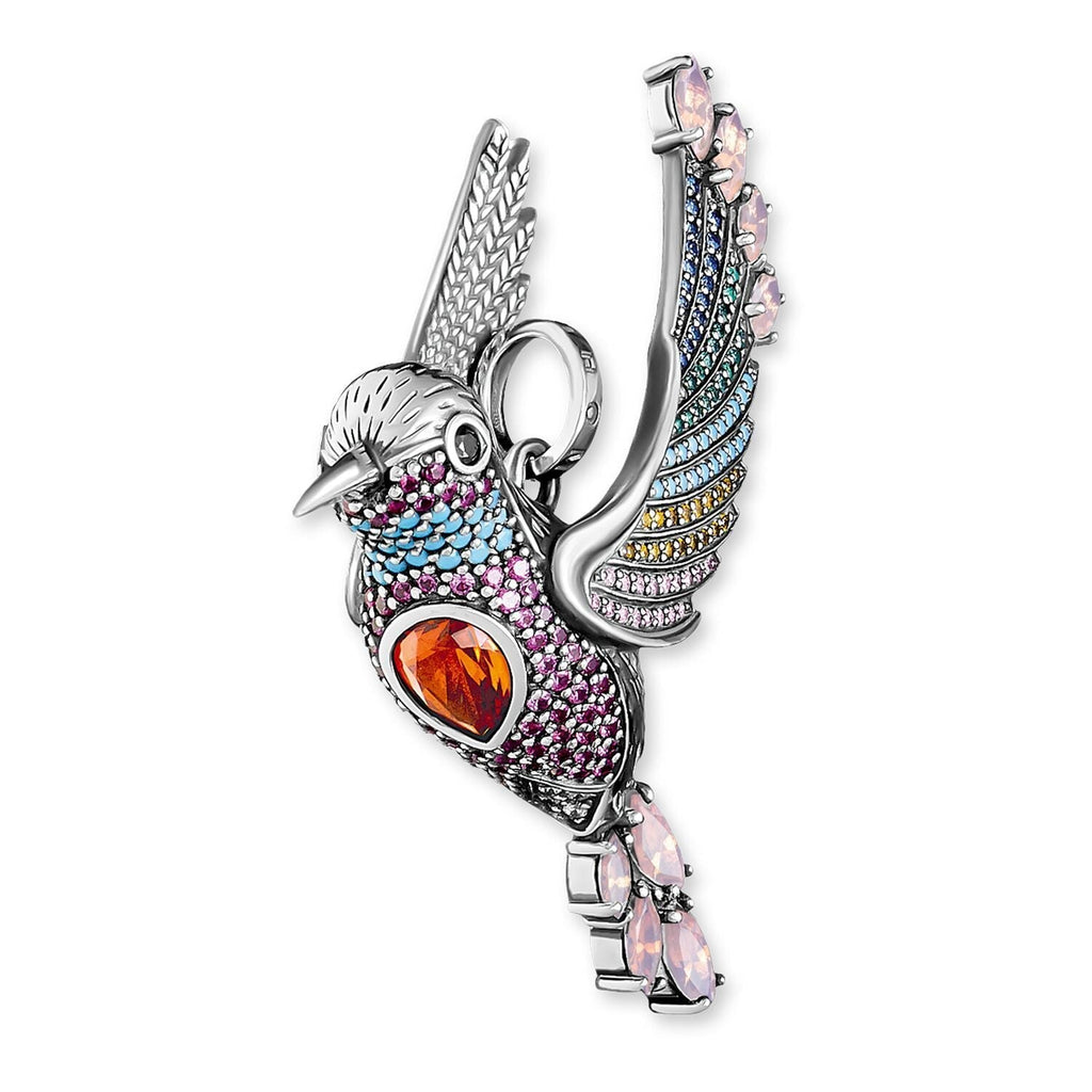 Thomas Sabo Pendant Colourful Hummingbird Silver TPE875