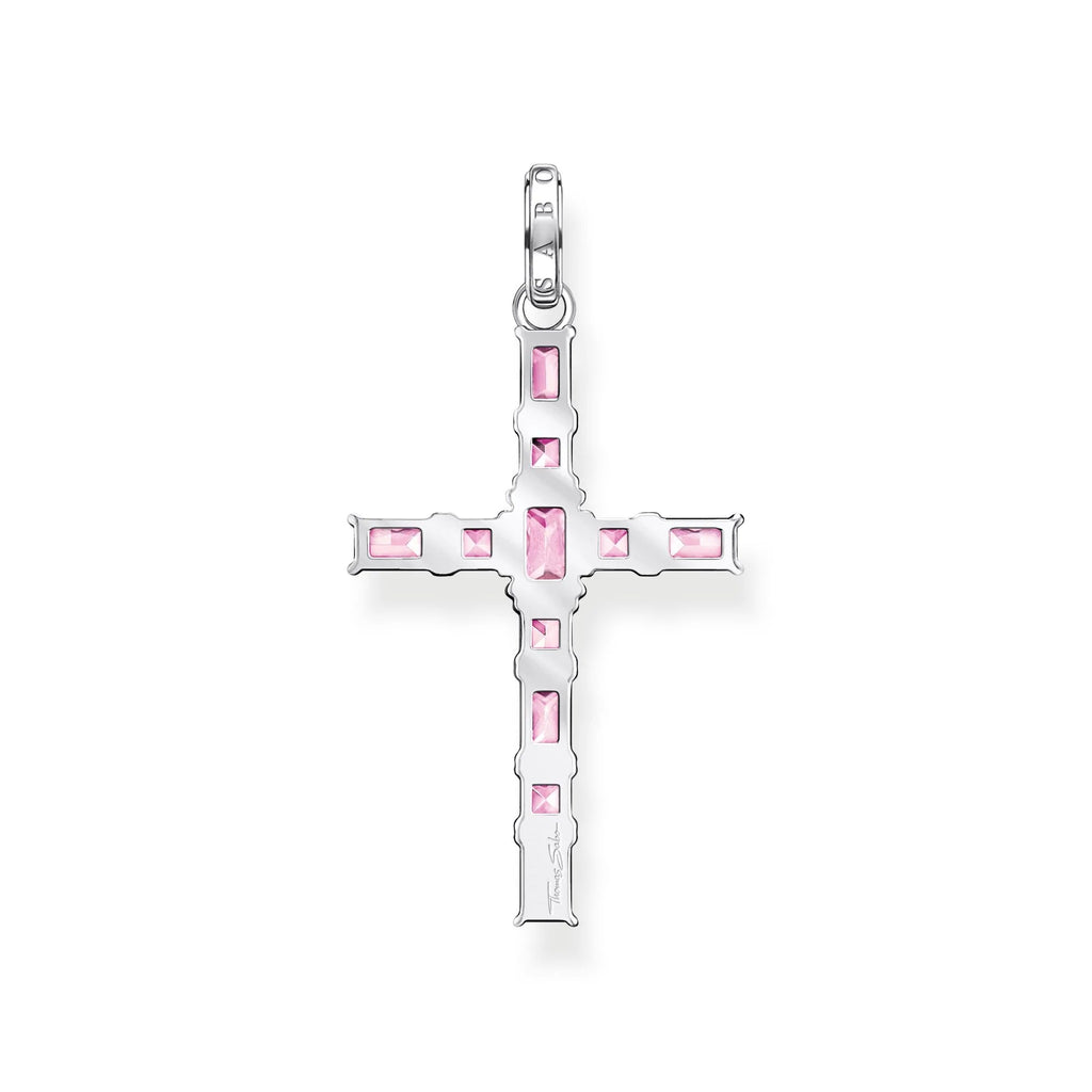 THOMAS SABO Heritage Pink Cross Pendant