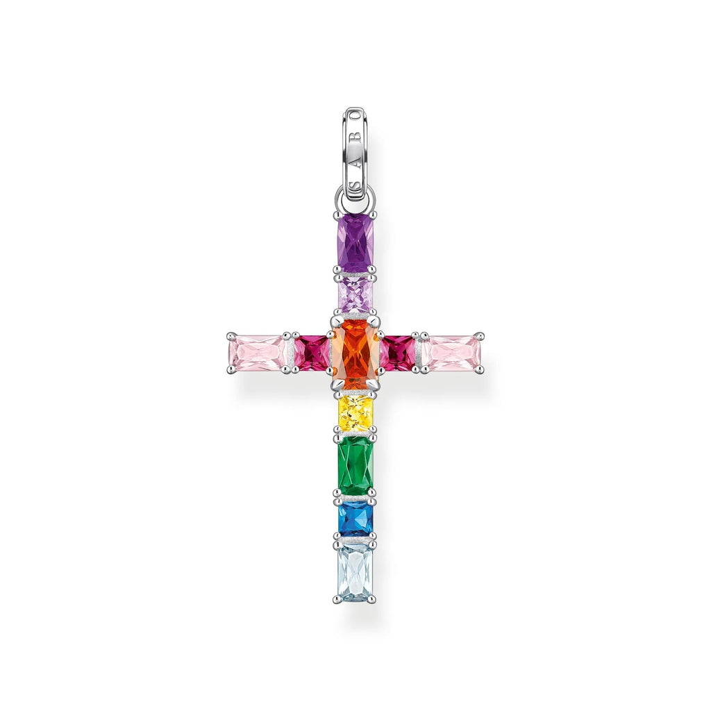 THOMAS SABO Heritage Rainbow Cross Pendant