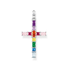 Load image into Gallery viewer, THOMAS SABO Heritage Rainbow Cross Pendant