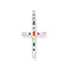 Load image into Gallery viewer, THOMAS SABO Heritage Rainbow Cross Pendant