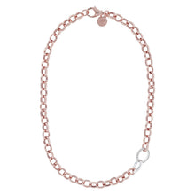 Load image into Gallery viewer, Bronzallure Pave Link Necklace