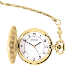 Load image into Gallery viewer, Sekonda Men’s Gold Plated Pocket Watch