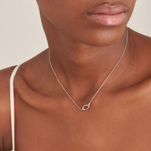 Load image into Gallery viewer, Ania Haie Silver Wave Link Necklace