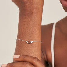 Load image into Gallery viewer, Ania Haie Silver Wave Link Bracelet