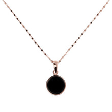 Load image into Gallery viewer, Bronzallure Small Disc Pendant Necklace