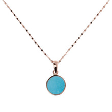 Load image into Gallery viewer, Bronzallure Small Disc Pendant Necklace