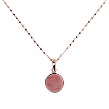 Load image into Gallery viewer, Bronzallure Small Disc Pendant Necklace