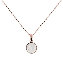 Load image into Gallery viewer, Bronzallure Small Disc Pendant Necklace