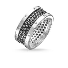 Load image into Gallery viewer, Thomas Sabo Eternity Ring &quot;Classic Black&quot; TR1710B