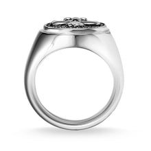 Load image into Gallery viewer, Thomas Sabo Signet Ring &quot;Fleur-De-Lis&quot;