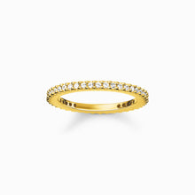 Load image into Gallery viewer, Thomas Sabo Eternity Ring &quot;Pave&quot; TR1980Y