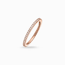 Load image into Gallery viewer, Thomas Sabo Eternity Ring &quot;Pave&quot; TR1980R
